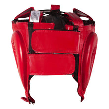 Cargar imagen en el visor de la galería, PROTECTOR DE CABEZA CLETO REYES CON PÓMULOS EN PIEL DE RES