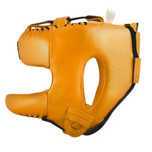 Cargar imagen en el visor de la galería, Protector de cabeza Cleto Reyes con barra de nylon U en piel
