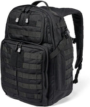 Cargar imagen en el visor de la galería, RUSH 24 2.0 Mochila táctica de supervivencia militar Molle con compartimento para laptop, 37L