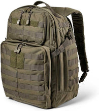 Cargar imagen en el visor de la galería, RUSH 24 2.0 Mochila táctica de supervivencia militar Molle con compartimento para laptop, 37L
