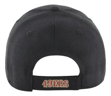 Cargar imagen en el visor de la galería, Gorra ´47 Mvp Nfl San Francisco 49ers Negro Negro Única