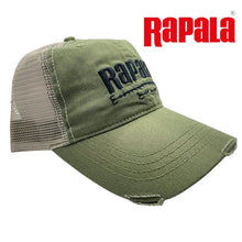Cargar imagen en el visor de la galería, Gorra Rapala Verde y Beige - 43GORAMARV2
