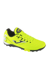 Cargar imagen en el visor de la galería, Botas de fútbol Joma Maxima con tacos moldeados en amarillo