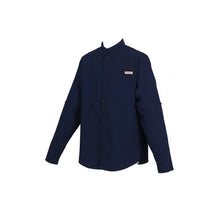 Cargar imagen en el visor de la galería, Camisa Adventure Hombre Manga larga. Navy