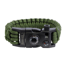 Cargar imagen en el visor de la galería, Pulsera Mendoza Paracord de Supervivencia 7 en 1 CAMP-002