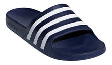 Cargar imagen en el visor de la galería, Sandalias Adidas Adilette Aqua Azul Marino
