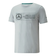 Cargar imagen en el visor de la galería, PLAYERA PUMA HOMBRE GRIS PUMA MERCEDES FORMULA 1 MAPF1 LOGO TEE 53369302