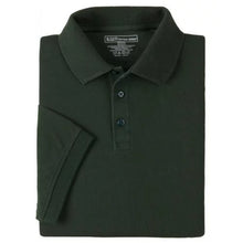 Cargar imagen en el visor de la galería, Polo táctico profesional 5.11 - Manga corta verde militar
