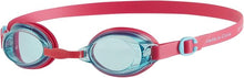 Cargar imagen en el visor de la galería, Speedo Jet Junior Goggles (rosa estático/acuático, talla única)
