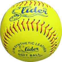 Cargar imagen en el visor de la galería, Pelota De Sotbol Slider Amarilla