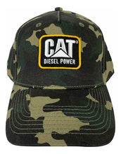 Cargar imagen en el visor de la galería, Gorra Cat Verde Camo Hombre Original 2090004 Look Trendy
