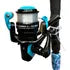 Cargar imagen en el visor de la galería, Caña Pescar Okuma Fin Chaser X 2.01m Media 6-12lb Azul Cielo Azul Sky
