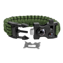 Cargar imagen en el visor de la galería, Pulsera Mendoza Paracord de Supervivencia 7 en 1 CAMP-002
