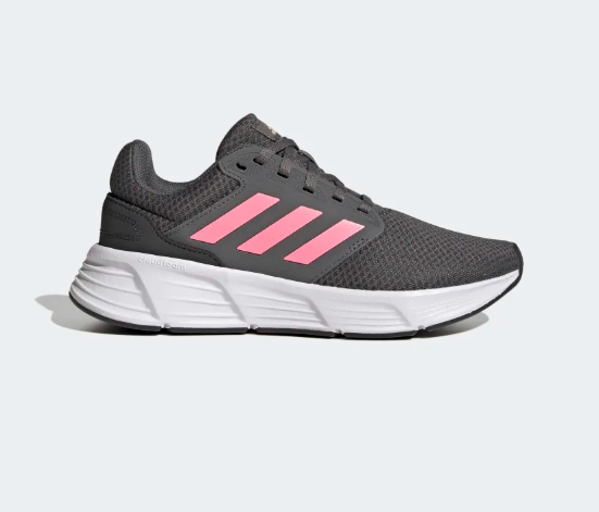 Tenis adidas gris con rosa shop